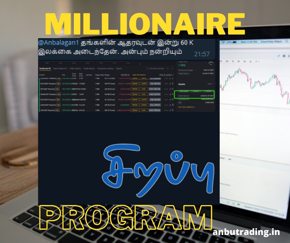 anbu's tweet image. Its a SIX!

Millionaire path towards 6 digit  figure 👑

t.me/AnbuTrading

 #tradingcandle #visualtrading #anbutrading #cryptomillionaires