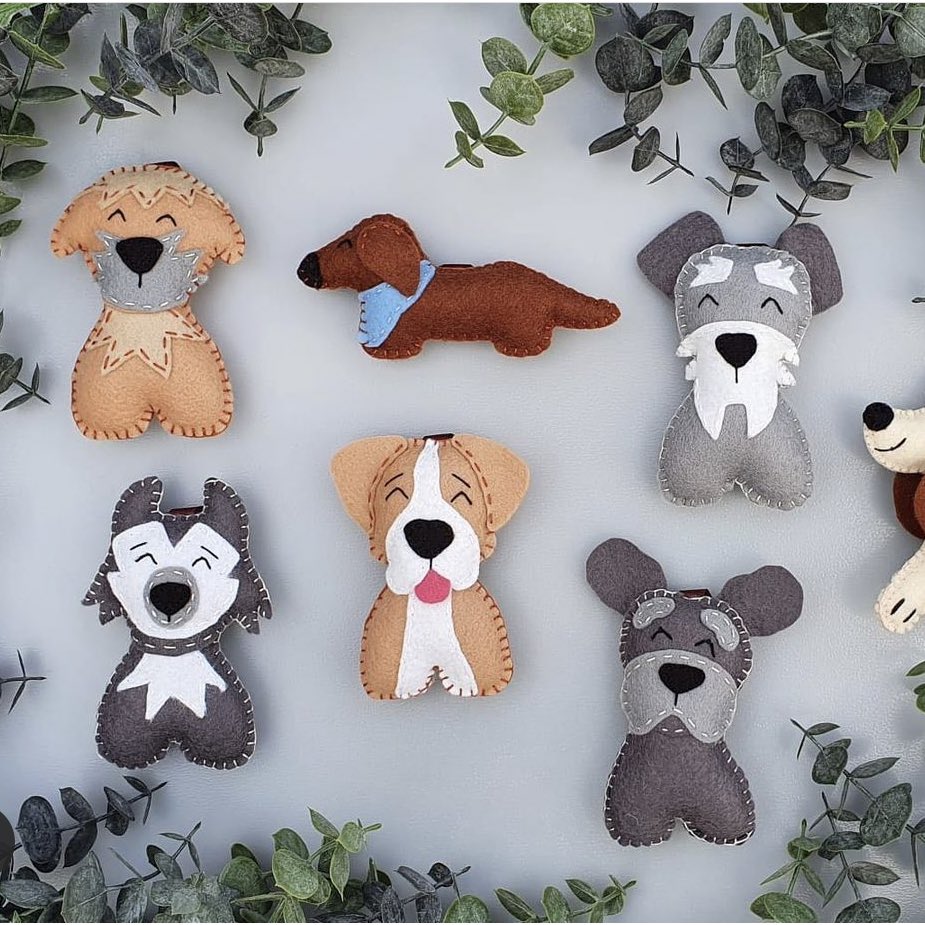 We’re so pleased to have @hangeezfelts with us for this years Bazaar. They’ll be bringing their adorable, hand-crafted felt creations and we can’t wait!