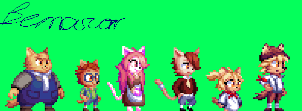 Been into Fuga: Melodies of Steel as of recent, so I decided to sprite the entire main starting cast! (Great game btw, recommend checking it out)

 #Fuga #FugaMelodiesOfSteel #戦場のフーガ #pixelart #ドット絵 #ArtistOnTwitter