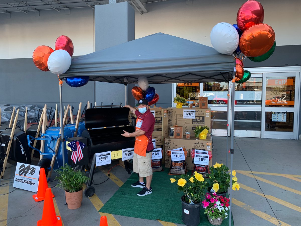 Costa Mesa Home Depot has Traeger, Weber and other great BBQs in stock and ready to go for this Holiday Weekend. <a href="/JeffKellerHD/">Jeff Keller</a> @amy_b_diaz <a href="/RyanGriffinTHD/">Ryan Griffin</a> @downeypackerfan <a href="/THD_Gabby/">Gabrielle Sandvik</a> <a href="/partida_maritza/">Maritza Partida</a> @jeanettepevans
