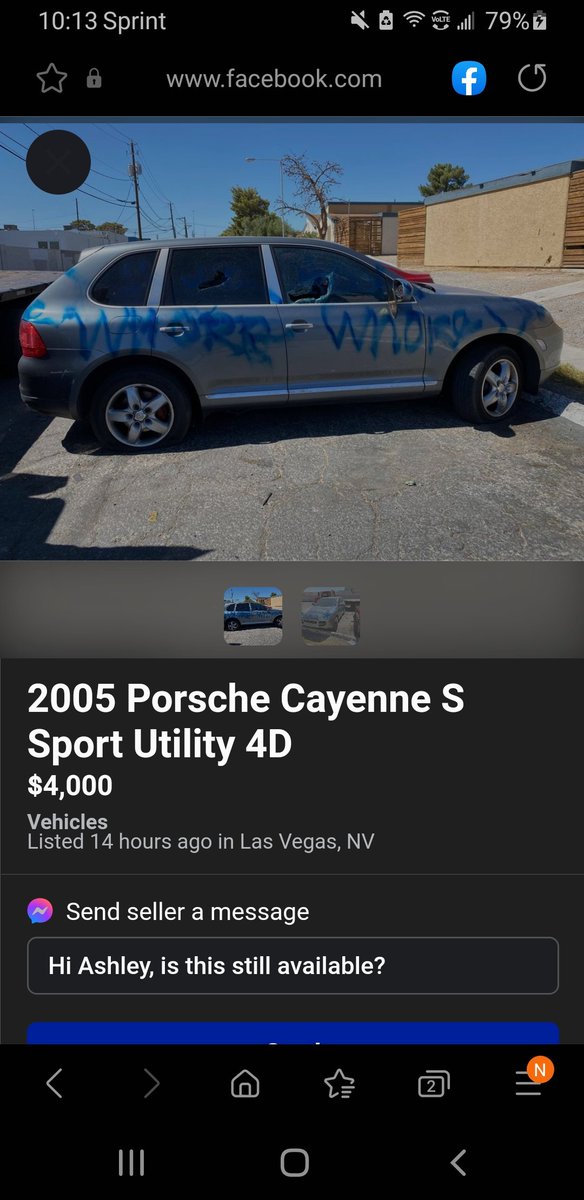 flyteworks's tweet image. Was looking for cars to buy in the Vegas area and I came across this beauty with a bit of a history 😍🥰