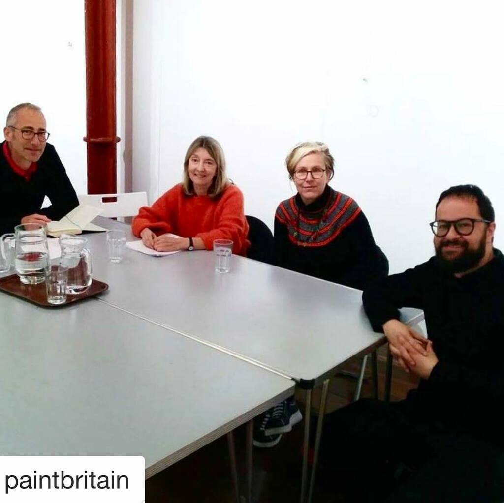 Back in 2018 I had the honour of selecting the Contemporary British Painting Prize exhibition with @simoncarter11 @ruthphilo and @narbiprice and since then have helped out behind the scenes. It’s been a fantastic way to connect with painters I’d never ev… instagr.am/p/CTcnm1jsxld/