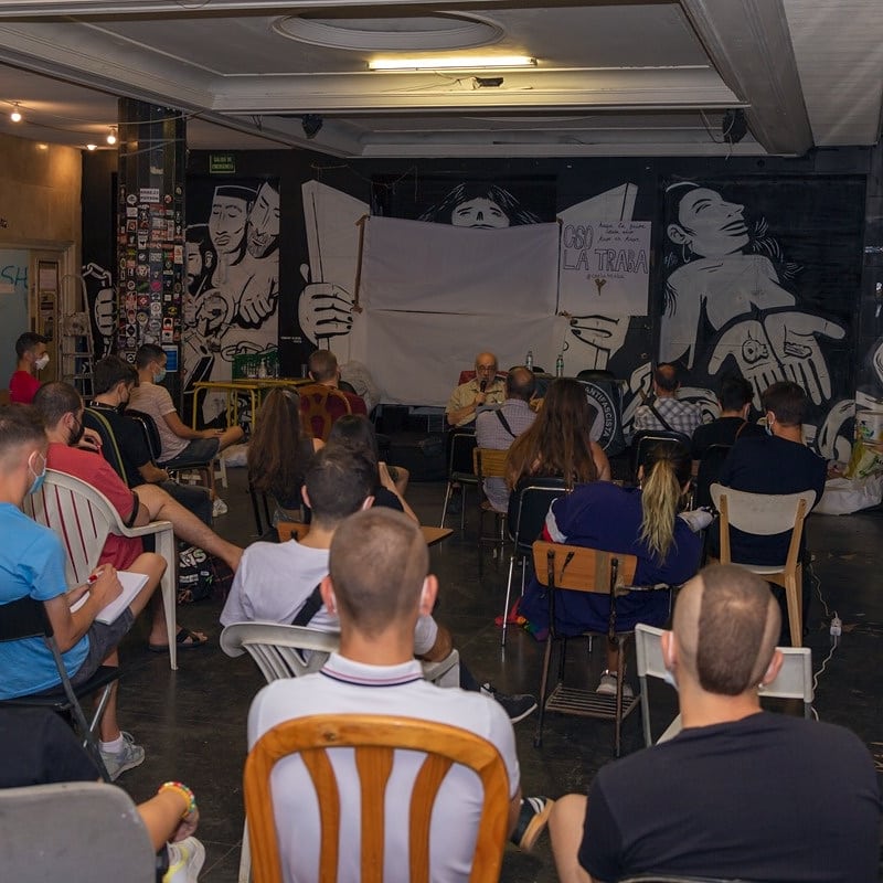 Ayer vivimos una jornada de formación sobre el papel de la juventud antifascista en nuestros días y los objetivos de la misma.