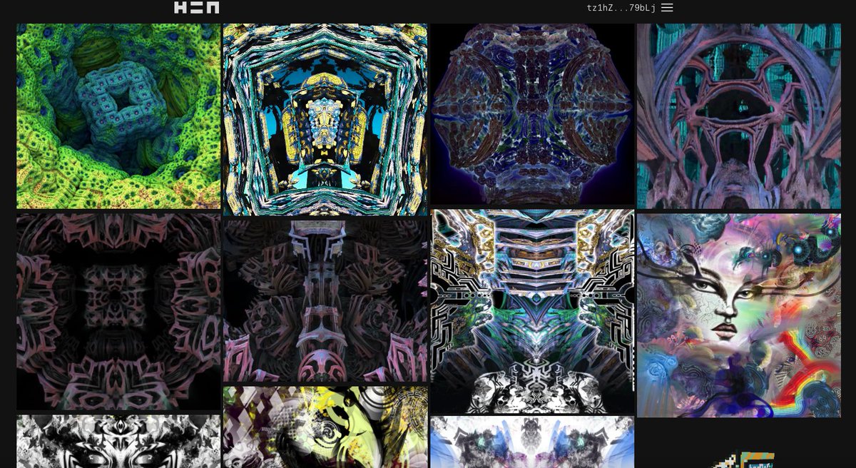 claychollar's tweet photo. @hotgreensauce Ive got some Cool 5tez pieces up
https://t.co/GrEvuRY5Mr
#Nft #nftARt #nftartist #cryptosArtist #hicetnunc #streetart #mindaltar #claychollar #psychedelicart #visionaryart #tezosnft #cleannft #nftcollector #NFTs #sacredgeometry #NFTcollectibles #digitalArt
@hicetnunc2000 https://t.co/sfu8d087l9