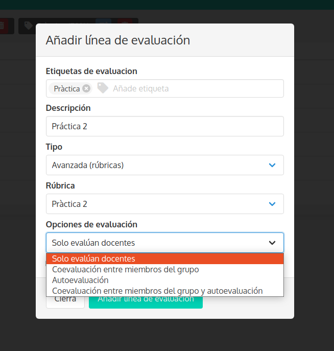 FantasyClassApp's tweet image. 🏰FantasyClass.app 1.74: se han añadido opciones de autoevaluación y coevaluación, configuramos una rúbrica y nuestro alumnado se puede evaluar para luego nosotros decidir que nota obtienen según sus valoraciones. #FantasyClass #gamification #gamificación 😄