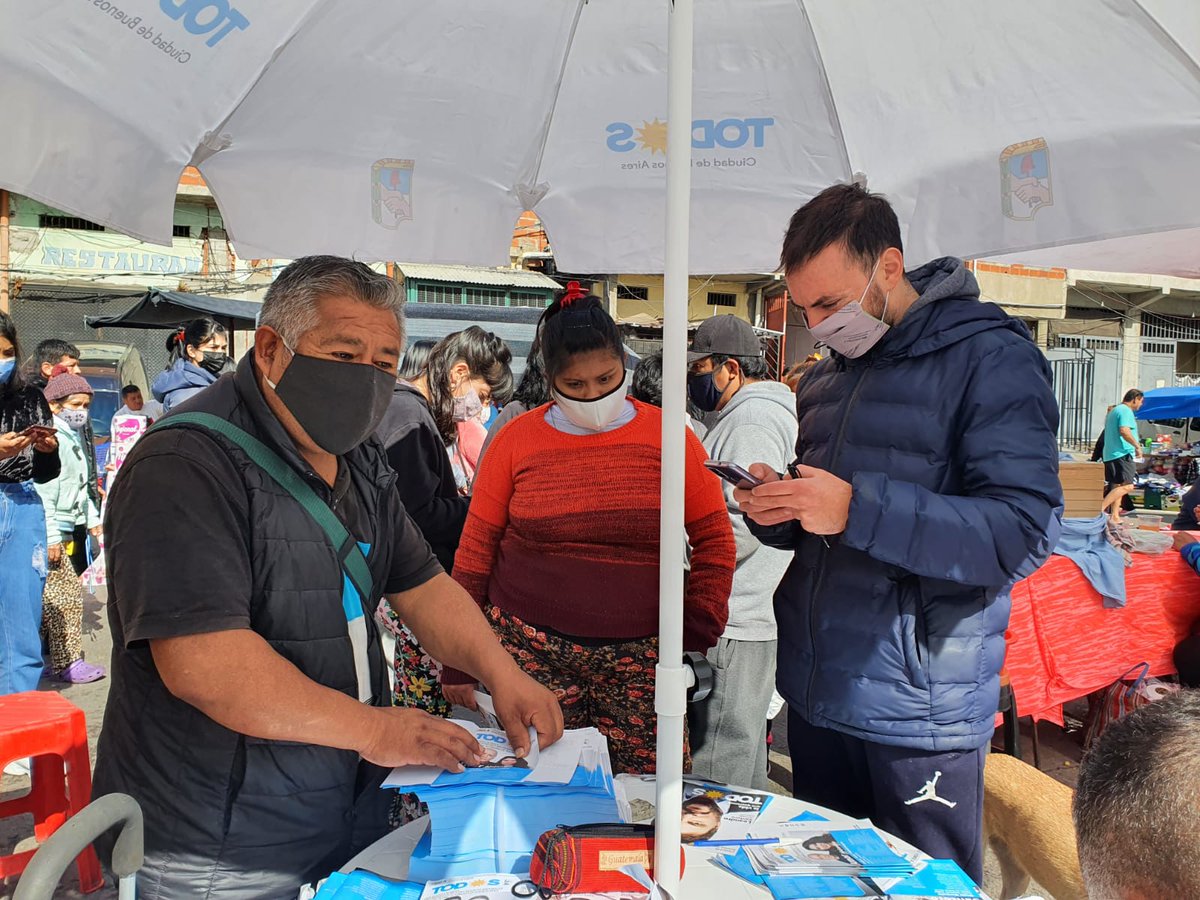 Hoy estuvimos en la Feria de Bonorino difundiendo el Voto Migrante y ...