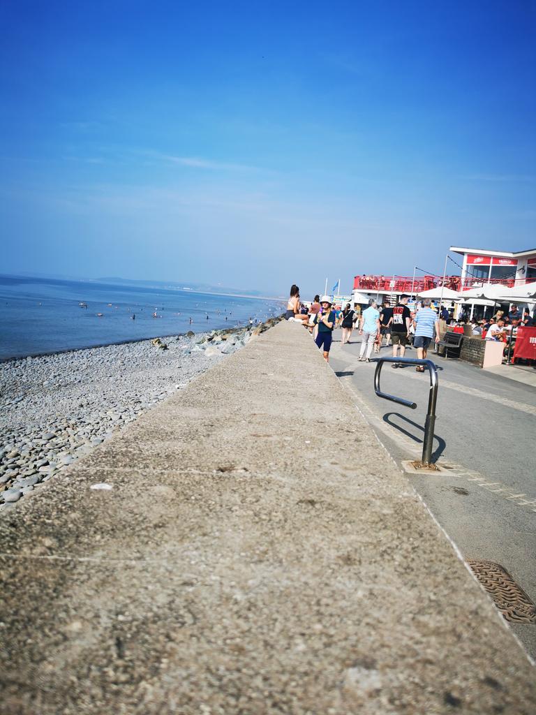 Had a lovely day in Westwood Ho! Been for a paddle in the sea. Ate way too much back to the site now. Maybe have a few cheeky rums.