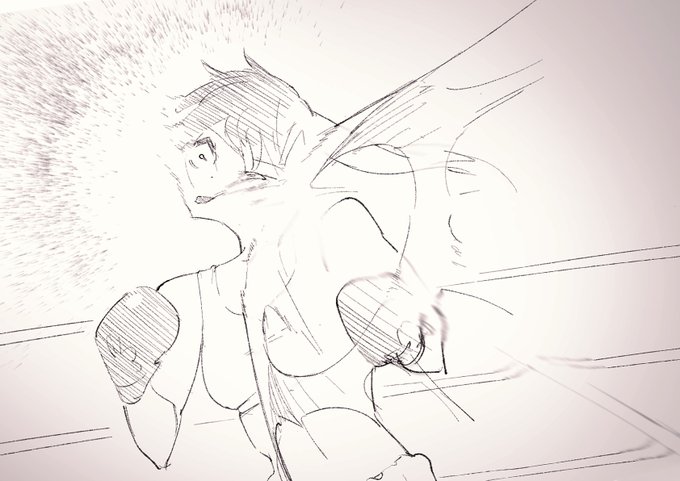 エフェクトを描きたい気分だったので 