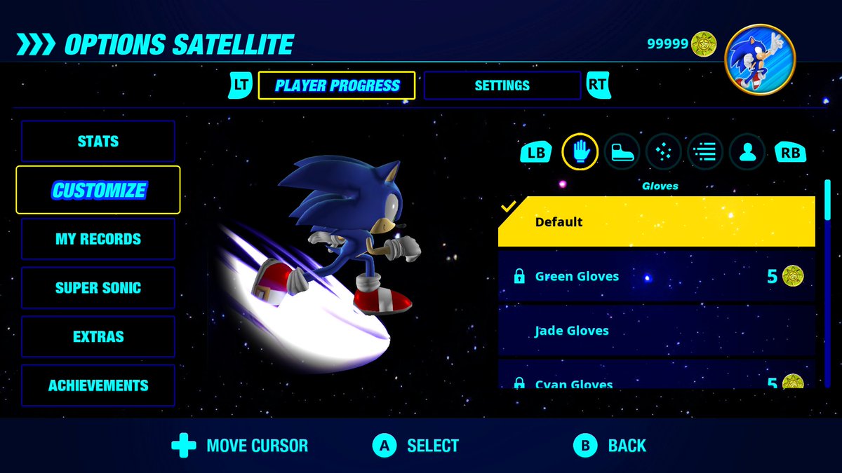 whisperwoIf's tweet photo. the biggest glitch i've experienced so far in sonic colours ultimate is the game randomly giving me 99999 park tokens but i see that as an epic win 😎 https://t.co/RWwKFFUuEw