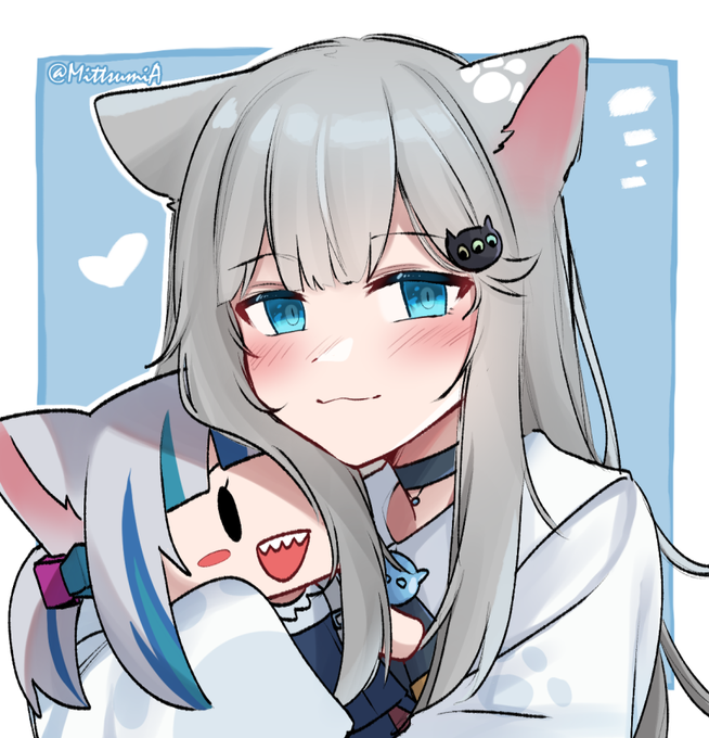 デビューおめでとうございます!💙💙 #Nyaacho #gawrt 