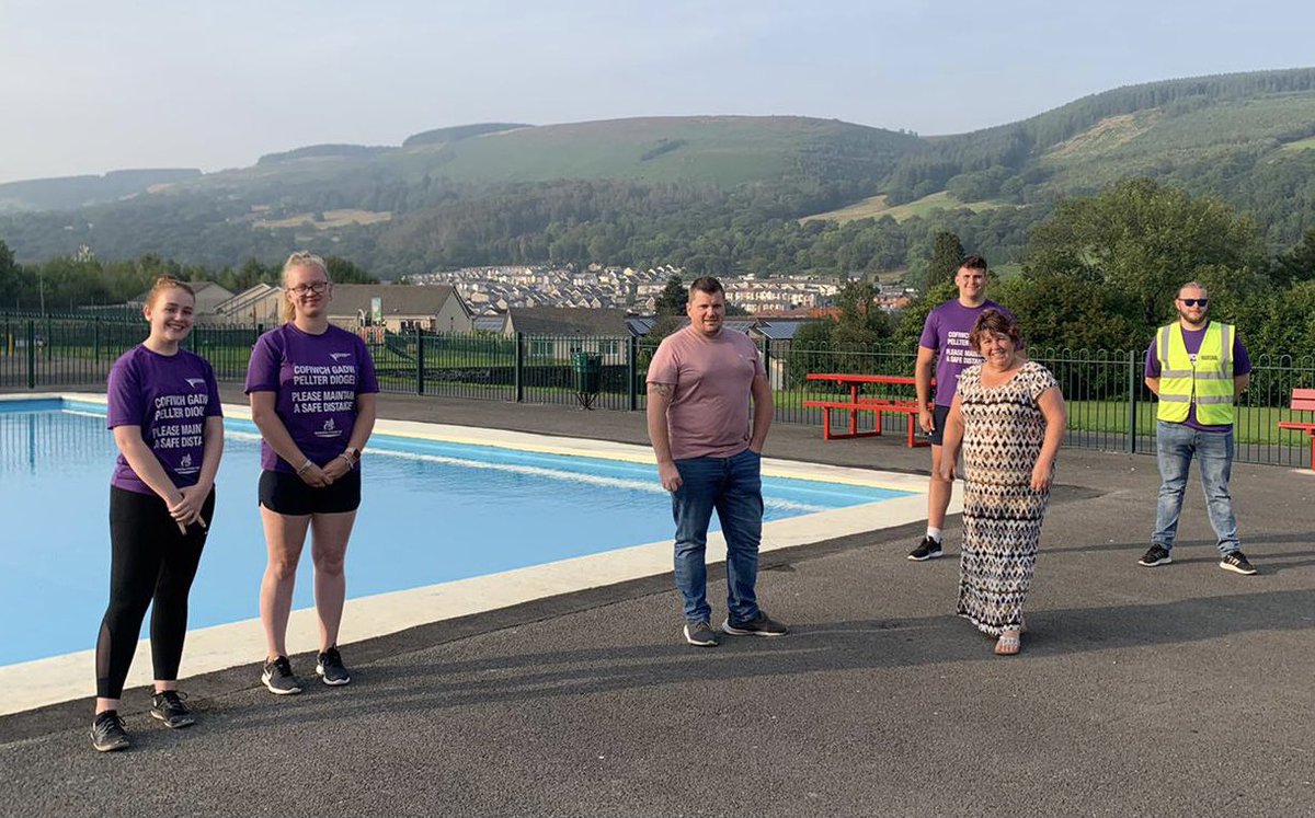 Cllr Andrew Morgan OBE (@andrewmorganrct) on Twitter photo Huge thanks to the lifeguards who worked this year at <a href="/GwerniforPool/">Gwernifor Park Pool ๐๐ผโโ๏ธ</a>
Went along at 6pm with <a href="/wendytreeby/">Cllr wendy treeby</a> to give the lifeguards some chocolates off us both to say thank you
The pool has now closed and ever our focus will turn to securing grants for us to open again next year Huge thanks to the lifeguards who worked this year at <a href="/GwerniforPool/">Gwernifor Park Pool ๐๐ผโโ๏ธ</a>
Went along at 6pm with <a href="/wendytreeby/">Cllr wendy treeby</a> to give the lifeguards some chocolates off us both to say thank you
The pool has now closed and ever our focus will turn to securing grants for us to open again next year