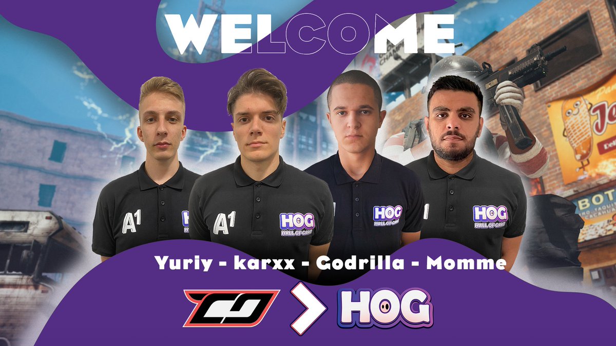 .<a href="/bpl_esports/">PUBG Balkan</a> Season 8 Champions and <a href="/PUBGEsports/">PUBG Esports</a> PCS5 Finalist! 🏆🔥 

Welcome to Hall of Game <a href="/TLDpubg/">TLD</a> 💪
<a href="/yuriycro/">Yuriy</a> <a href="/karxxPUBG/">Karlo Kemfelja</a> <a href="/godri_i/">Godrillaa</a> <a href="/iMommePUBG/">Momme</a> 

#HallofGame #PUBGEsports #PCS5Europe