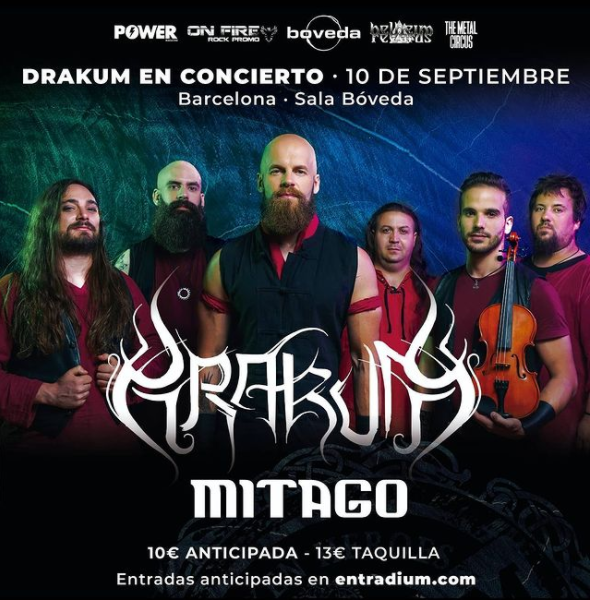 laumoonbow's tweet photo. DRAKUM toca con MITAGO este viernes 10 de Septiembre en la Sala Bóveda de Barcelona. Si aún no tienes tu entrada la puedes conseguir en: https://t.co/SwLieYUVcc

Se agradece RT 🤘 https://t.co/7RB8gZAVaU