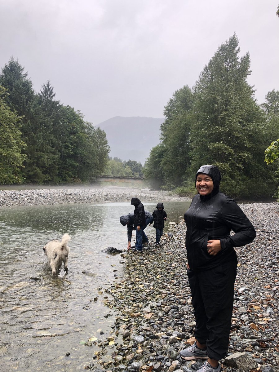 CaronMetis's tweet image. Had a great day yesterday showing my new friend Salisha and her family this beautiful land. #IndigenousValues 
#SalmonRun