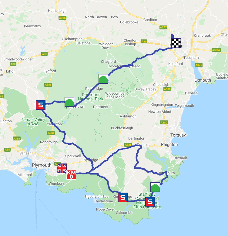 Tour of Britain (Devon Stage) - Monday 6th Sept 21. Sherford - Slapton - Kingsbridge - Tavistock - Dartmoor - Exeter. Expect delays along the route throughout the day. Follow the roads signs and Devon Highways on <a href="/DevonAlert/">Devon Alert</a>. <a href="/DevonCC/">Devon County Council</a>  <a href="/TourofBritain/">Lloyds Tour of Britain</a> <a href="/StagecoachSW/">Stagecoach SouthWest</a> <a href="/BBCTravelSW/">BBC Travel SouthWest</a>