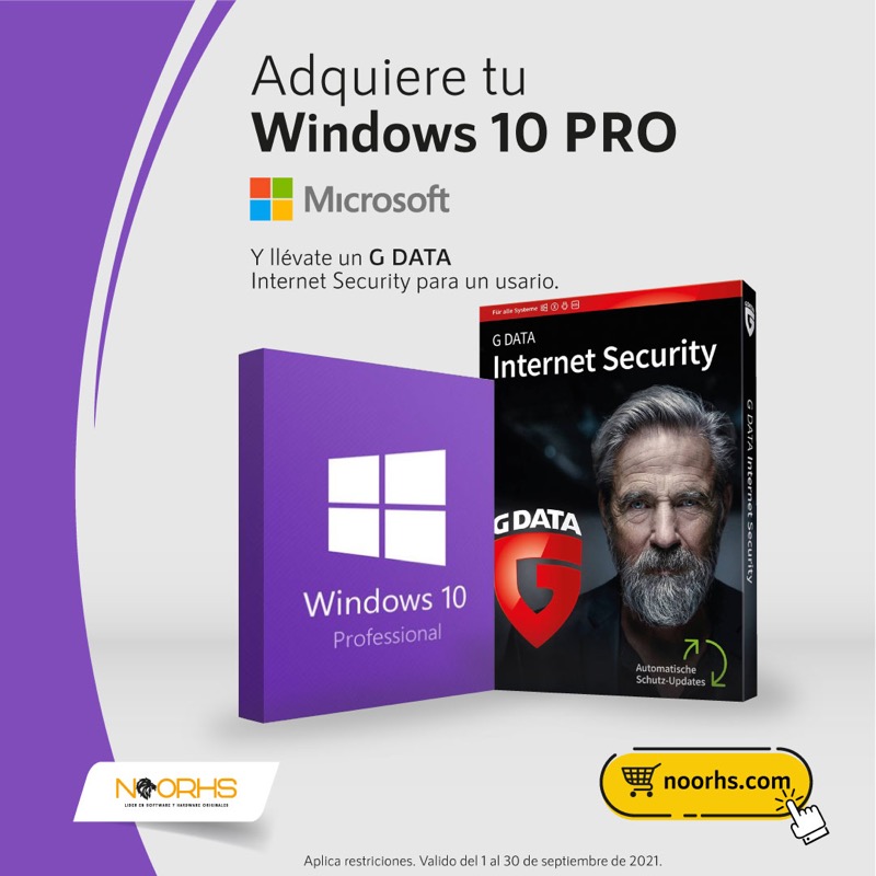 NOORhs_oficial's tweet photo. Estudiando, trabajando, en tu cel o donde sea tu protección es importante y #GDATA Internet Security es tu mejor opción. Compra productos #Microsoft según tu necesidad y obtén la mejor protección para tus dispositivos
VisitaNOORHS
#NOORHS #CyberSecurity
Aplican restricciones