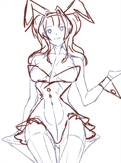 オリジナル衣装描けぬ 