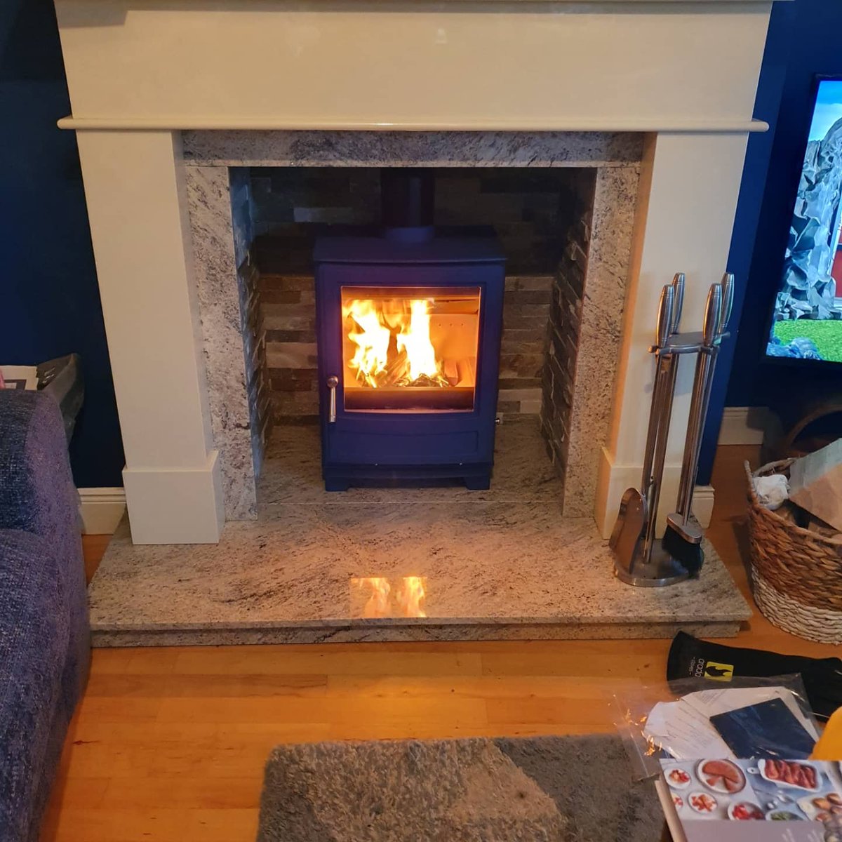 From the first fire in our home to the new fire to keep us warm this winter <a href="/alicocakelady/">Alico Cakes</a>