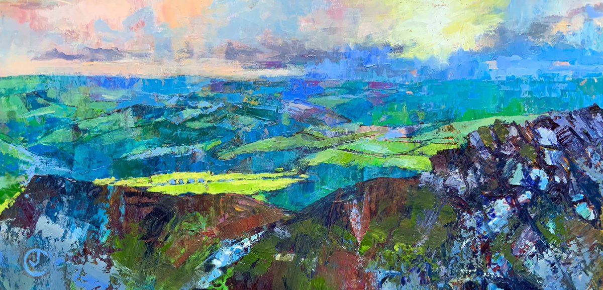 Carn Ingli

#preseli #preselimountains  #preselihills #preselipembrokeshire  #pembrokeshire #sirbenfro #carningli  #carninglimountain  #landscapeartist  #landscape #tirluniau  #painting #art #fineart #welshart #expressivepainting #femaleartists #yagym