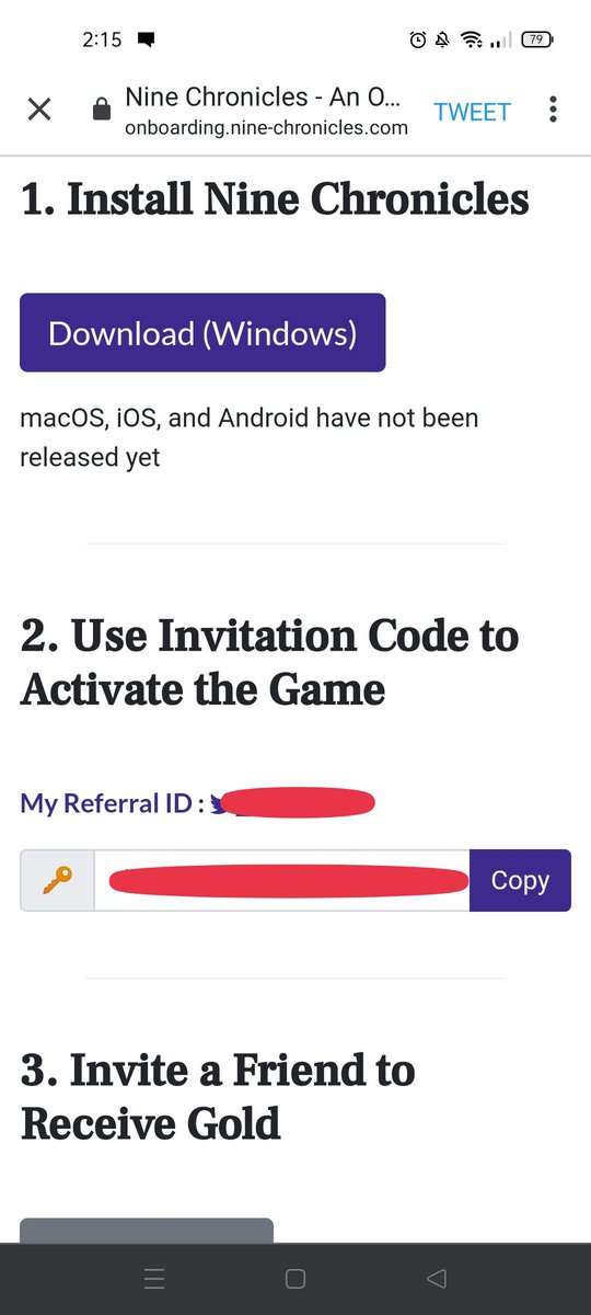 To those who clicked on my link , the step 2 in which u need a code to activate and play the game will be seen here.but unfortunately the feature is under maintenance to control the number of new players.once this is available will post right ahead.and help u get ur codes🤗