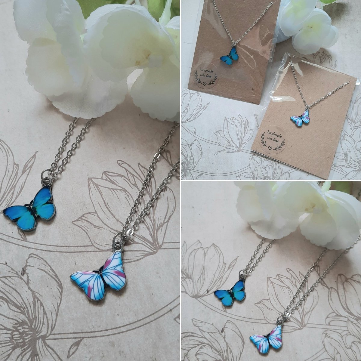 Beautiful Blue Butterflies 🦋
#inbizhour #yourbizhour #womaninbizhour #butterflynecklace