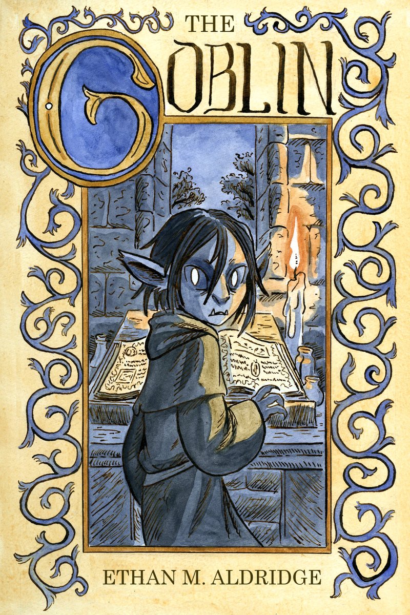 THE GOBLIN tells the story of mysterious creature living among the monks of a secluded abbey. You can download the full comic now, pay what you think is fair! https://t.co/sLemWKUQ5c 