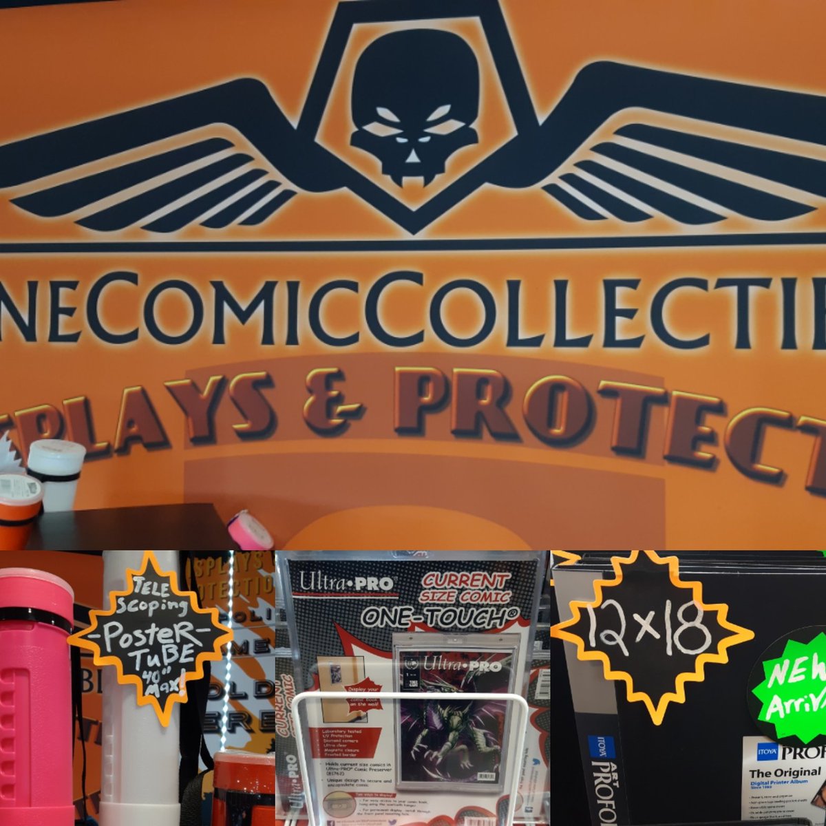 Fine_comics's tweet photo. Your premier stop for DISPLAYS &amp; PROTECTION expertise!!! Dragon con. Booth 1217 #dragoncon #Atlanta #art #comic #itoya #nozlen https://t.co/iH7UjDpyMz
