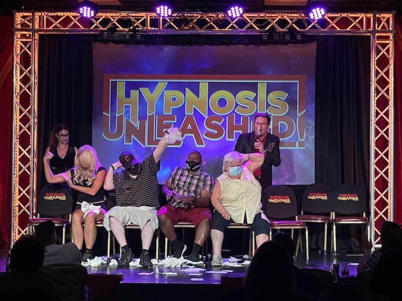 HypnotistKevin's tweet photo. Come check out Hypnosis Unleashed nightly inside @4QueensLV . https://t.co/QWzIM0WqBc https://t.co/PfhW6Nkfkw