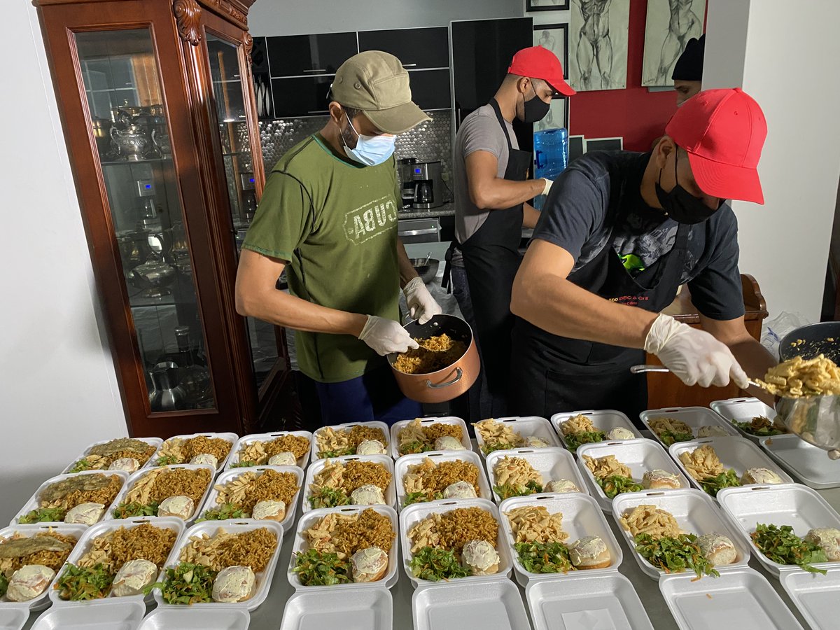 SagicorGroup's tweet image. It’s #InternationalDayofCharity and Sagicor is pleased to partner with NGO #IsThereNotACause (#ITNAC) for a drive-by meal distribution! Meals were prepared and delivered to a community in Carenage, with an estimated 100 people impacted.

#SagicorStrong #SagicorCares