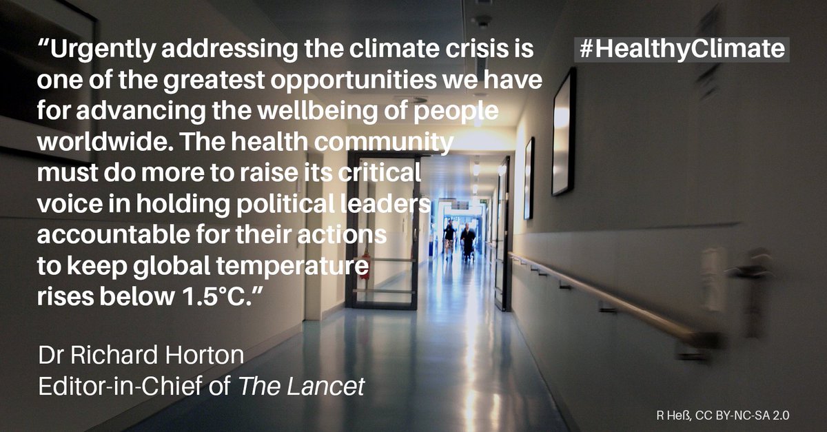 TheLancet's tweet image. NEW—Today, @TheLancet joins over 200 leading health journals worldwide in demanding emergency action to keep average global temperature increases below 1.5°C, halt the destruction of nature, and protect health. #HealthyClimate @richardhorton1 hubs.ly/H0WFlKN0