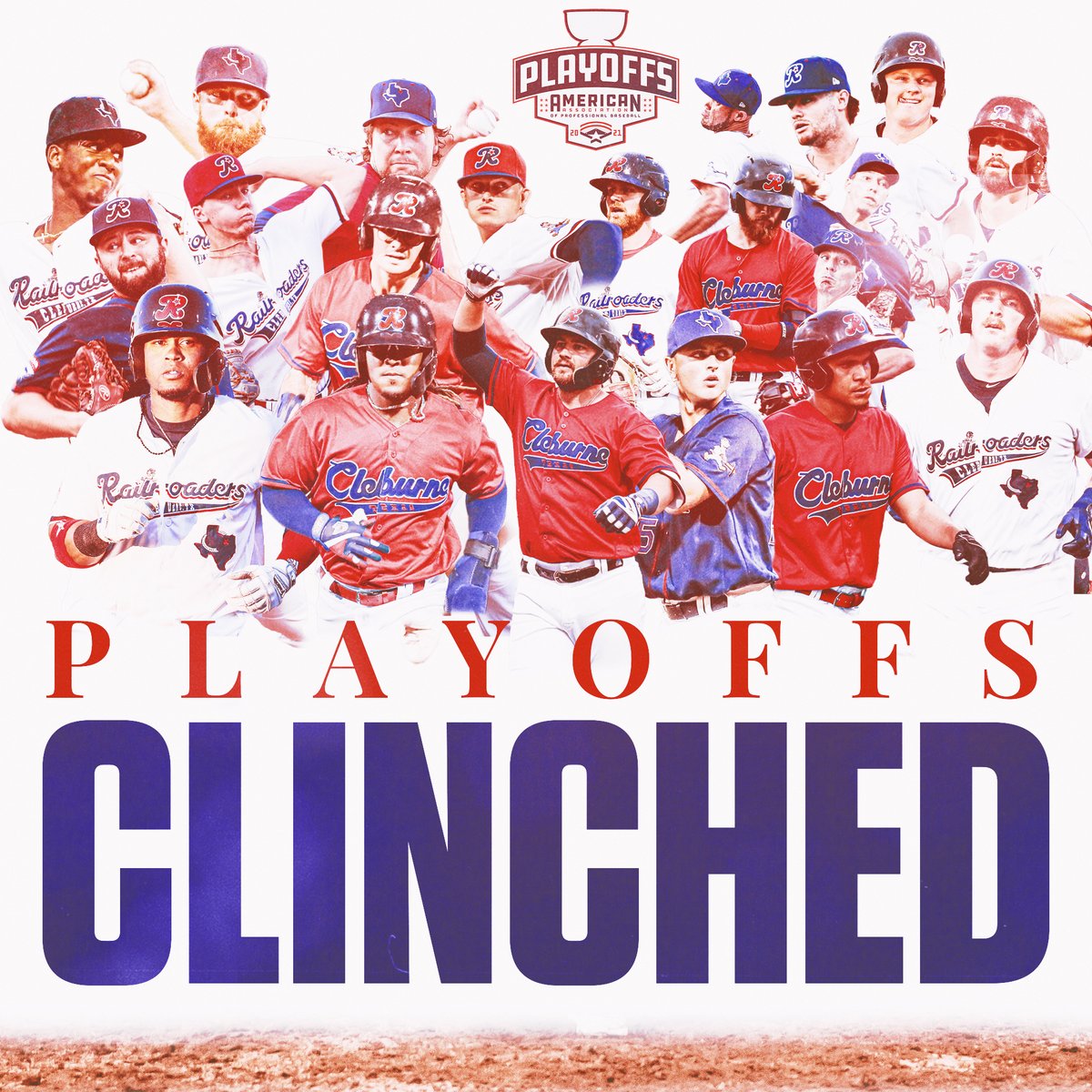 Cleburne Railroaders tweet media