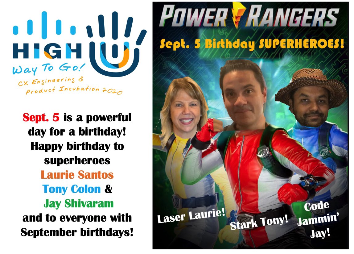 VarshaKanwar's tweet image. Wishing you a very Happy Birthday 🎊 🥳🎉 @tcolon and a Blessed 🍀 year ahead. Hope you are enjoying the long weekend celebrations. We are grateful for your leadership and for your humanity (&amp;amp; of course for making work so FUN). #WeAreCisco #ExampleIsLeadership #ThrowbackPics