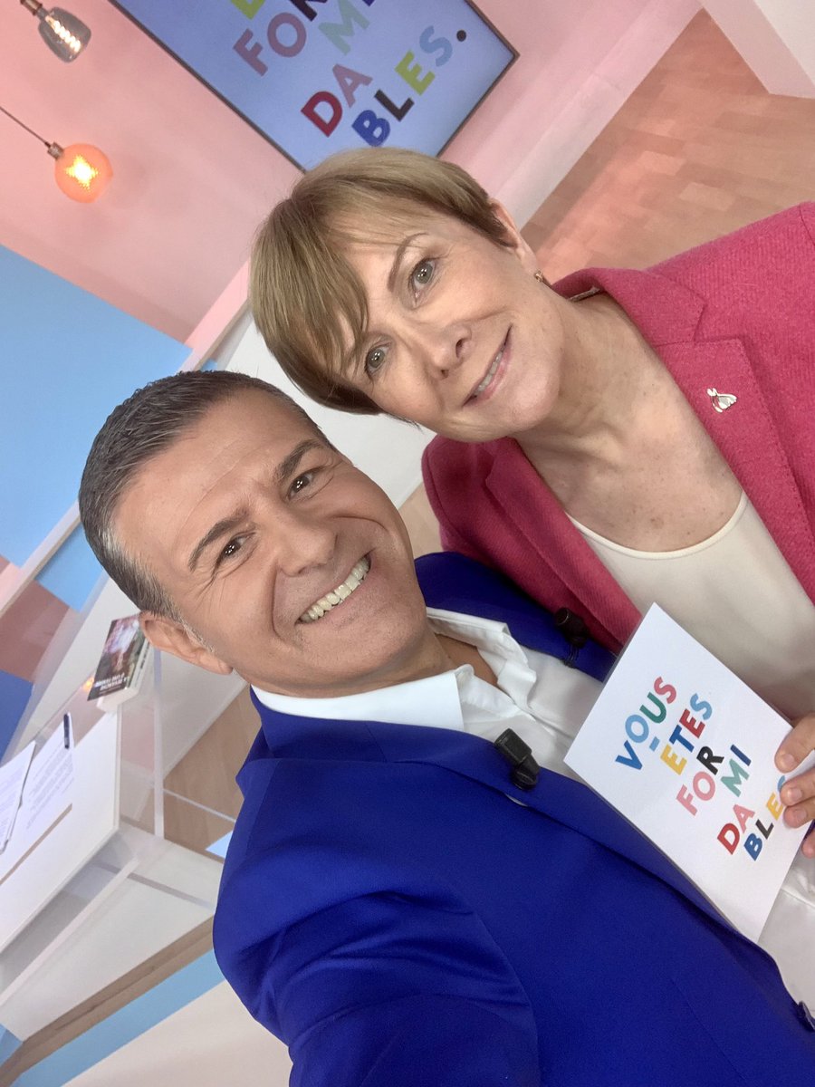 #VousEtesFormidables je vous le prouve ce lundi 6 septembre rdv a 9h05 sur <a href="/Francetele/">France Télévisions</a> <a href="/F3Bourgogne/">France 3 Bourgogne</a> <a href="/F3FrancheComte/">France 3 Franche-Comté</a>