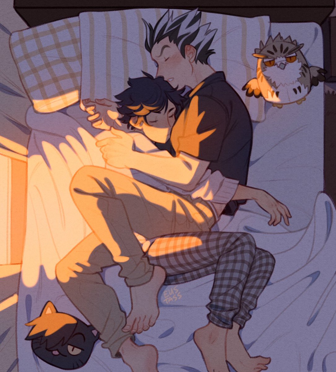 bombyoon's tweet photo. #Haikyuu #ハイキュー #BokuAka https://t.co/c6XhwrUJ3o
