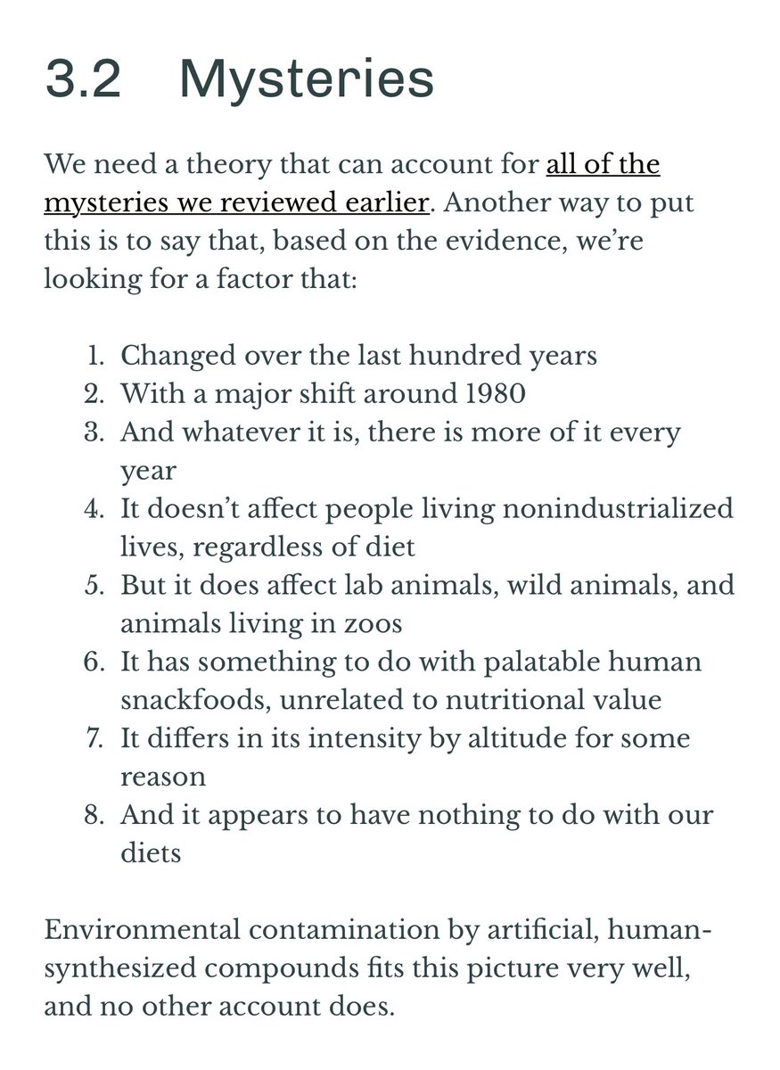 patrick_oshag's tweet image. This series is an absolute mind bender. 

What if the obesity epidemic (which has accelerated) is entirely caused by human synthesized compounds and has nothing to do with diet, carbs, sugar, fat, calories or anything else we turn to for weight loss?

slimemoldtimemold.com/2021/07/07/a-c…