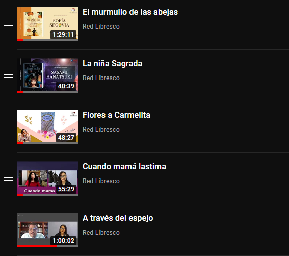 soylibresco's tweet photo. #EntrevistaConEscritores Les compartimos esta lista de reproducción que nos llena de emoción ¡Si no sabes qué leer, aquí tienes varias opciones!
👉https://t.co/yfJrpx7TAm
ESCRITORES ¡Gracias por hacernos viajar, aprender y reír! #soylibresco #redlibresco https://t.co/8lLA7OgAQM