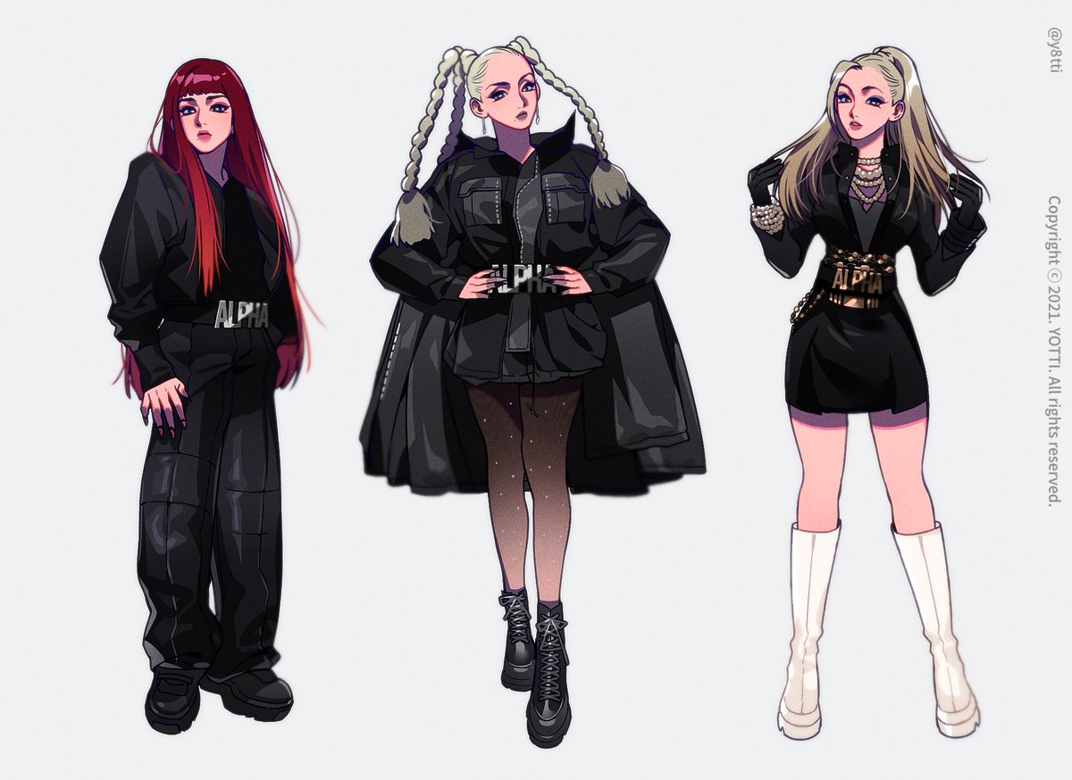 「CL +spicy show+
stage outfits
🍒@chaelin」|YOTTI 욧띠のイラスト