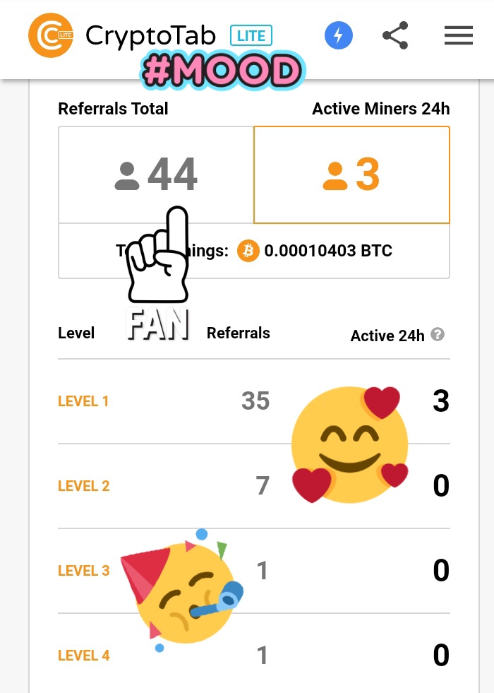 sashaw20's tweet image. cryptobrowser.site/promo/invite-x…
1. Get cryptotab here 😊👆🤳
2. Use the browser daily 💻
3. Refer your friends 👧👦👩
4. Build your legacy of wealth 🤗💸 #cryptotabbrowser 
#howtogetbitcoins #btc