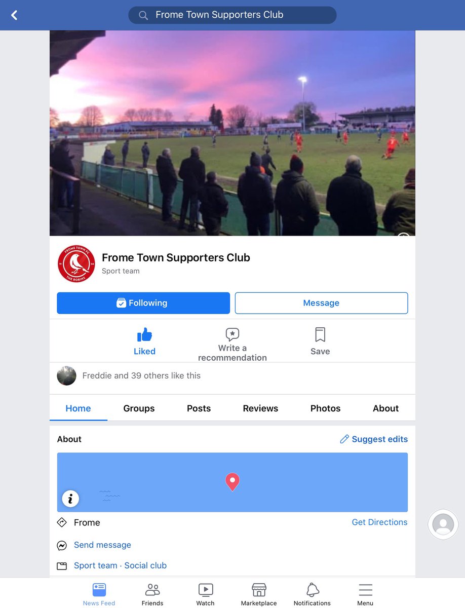 Frome Town FC Supporters Club tweet media