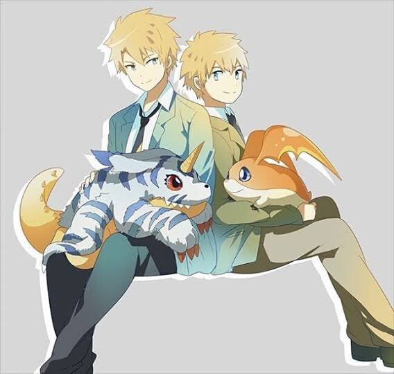 Alexgonzalex192's tweet photo. DIA MUNDIAL DEL HERMANO!!!β€οΈπ§‘πππππ€π€π€ππππππ
Digimon hermanos
Yamato Ishida
Takeru Ishida
#yamatoishida
#takeruishida
#takerutakaishi
#digimonadventure
#digimonadventure02
#Digimonadventuretri
#brothersday
#Brothersister
#crossover https://t.co/I8RQXQel2G