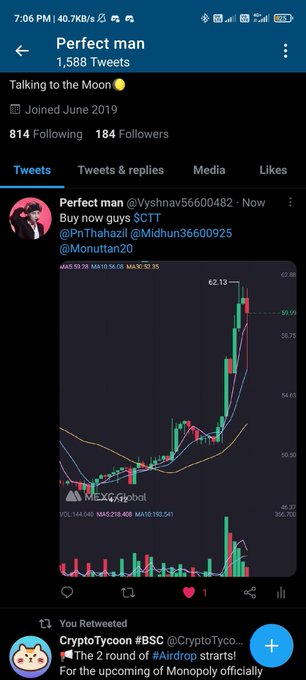 I am very happy to be a part of this project, hopefully in the future #CTT it will be more developed<a href="/tag/giveaways"class="tags"><span>#giveaways</span></a><a href="/tag/airdrop"class="tags"><span>#airdrop</span></a><a href="/tag/ctt"class="tags"><span>#ctt</span></a>