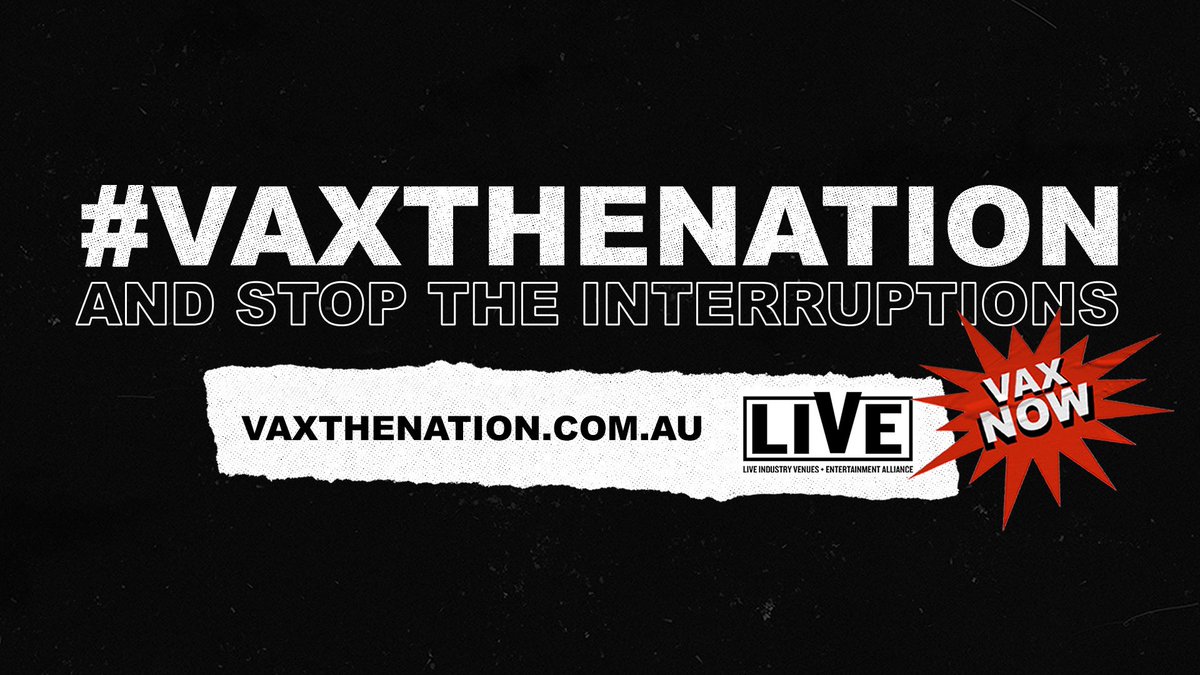 TheMarciaHines's tweet image. Australia, there's never been a better time to roll up your sleeves and get the jab to stop the interruptions #VaxTheNation vaxthenation.com.au
#vaxthenationau
