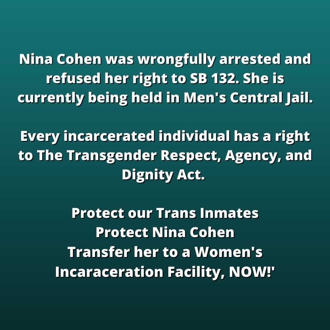 Please read 
Let’s get Nina out of jail
