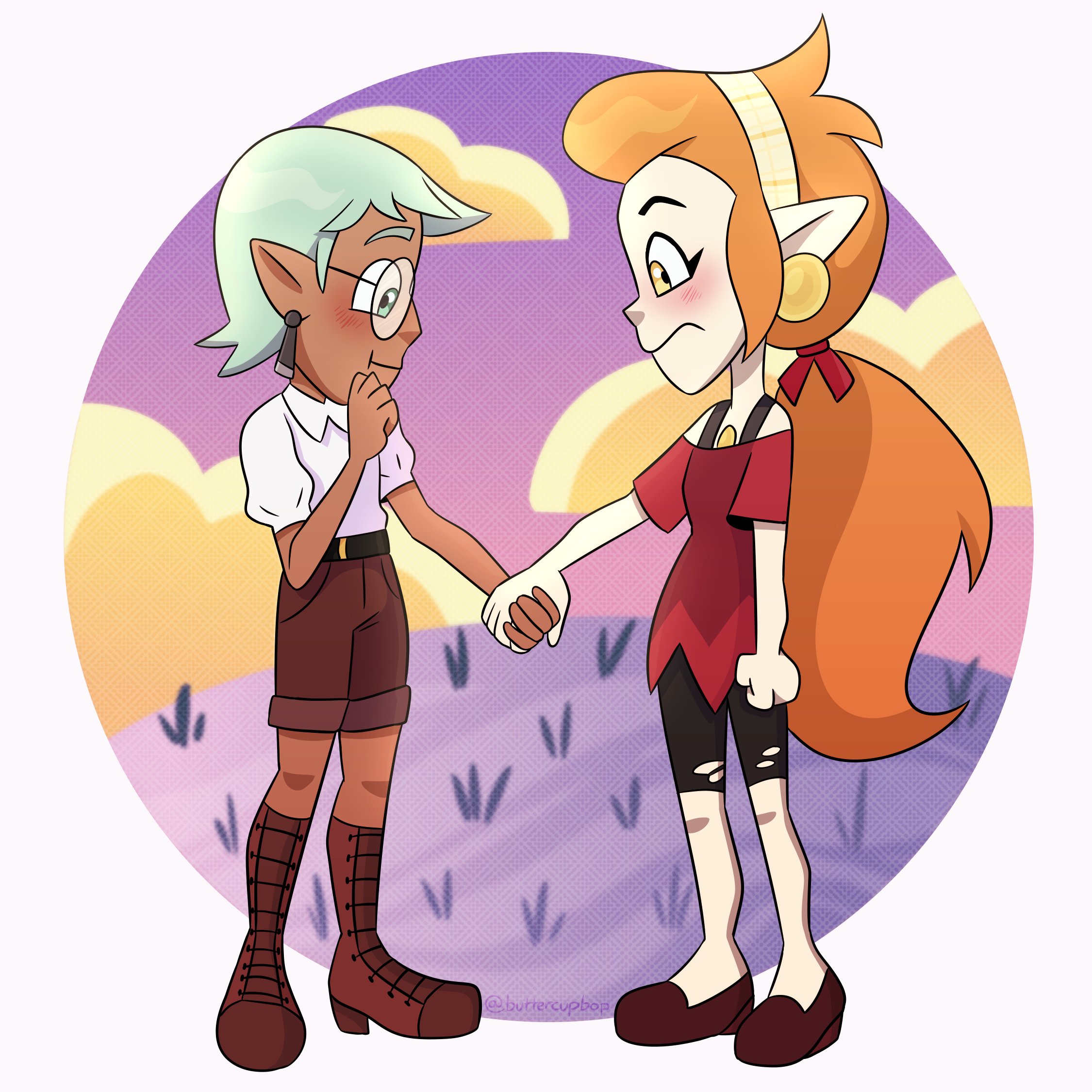 Young Eda and Raine by Minniemouse2003 on DeviantArt