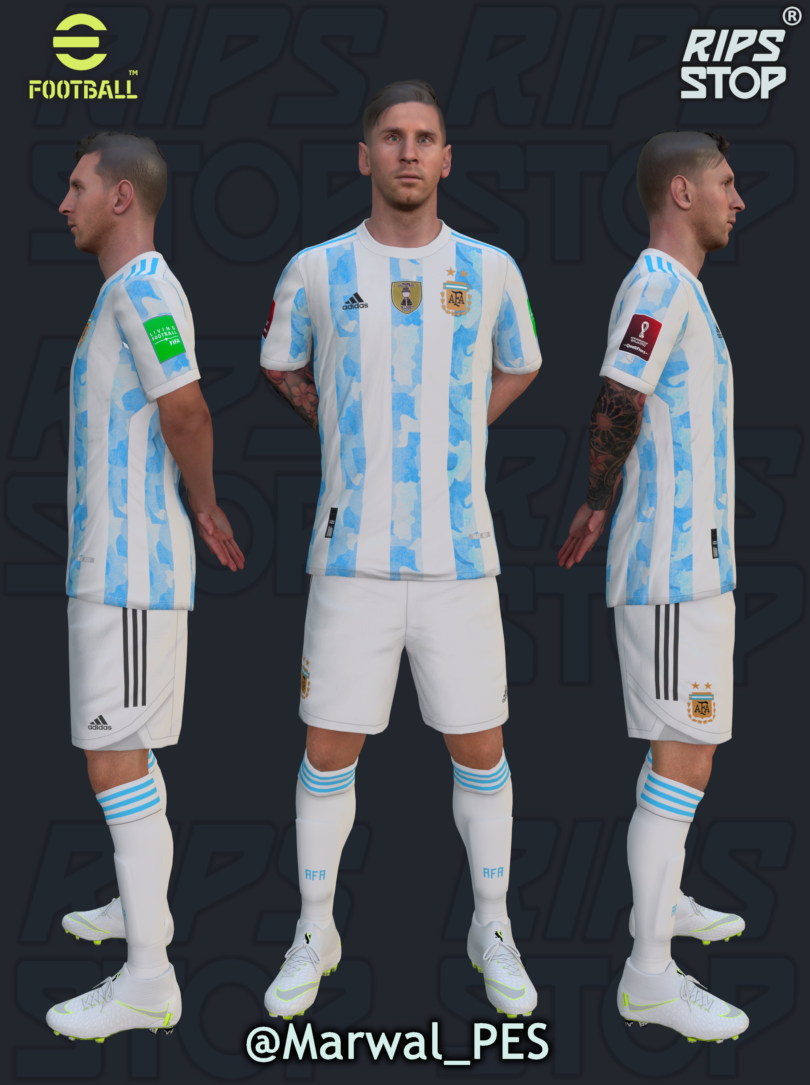 MarWal PES ⚽️ on X: #argentina #PES2022 #PS5 #CopaAmerica2021   / X