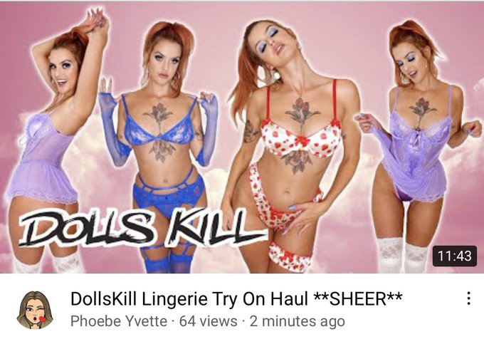 new #YouTube video out now for @dollskill 👉🏼 https://t.co/VluSu6DpxO 💖 https://t.co/ix1HnAJD0W<a href="/tag/youtube"class="tags">#YouTube</a><a class="tags" target="_blank" title="On Twitter" href="/?out=eyJ0eXAiOiJKV1QiLCJhbGciOiJIUzUxMiJ9.eyJpYXQiOjE3MjA5NDQ1MTUsImlzcyI6InR3cG9ybnN0YXJzLmNvbSIsIm5iZiI6MTcyMDk0NDUxNSwiZXhwIjoxNzUyNDgwNTE1LCJyZWRpcmVjdF91cmwiOiJodHRwczovL3R3aXR0ZXIuY29tL2RvbGxza2lsbCJ9.A2kgFauNjrIbhfmDgA5vFUObBR5lrk8JFzJRwz9fpJUbDc5ROmtraE3Bm1qscf7OQQii_Ow1CogD_8-t6z7GGw">@dollskill</a>