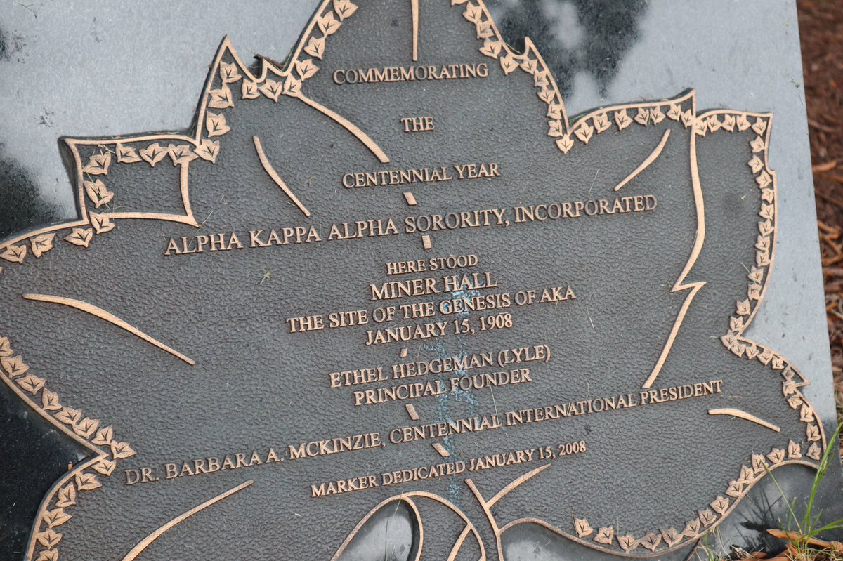 EmorjaRoberson's tweet image. I couldn’t come to DC and not visit my fraternity plots at @HowardU . #alphaphialpha #fall2010 #tre #phimualpha #sinfonian #spring2019 #ccjkmot #oasaaslls #musician #phirstpham