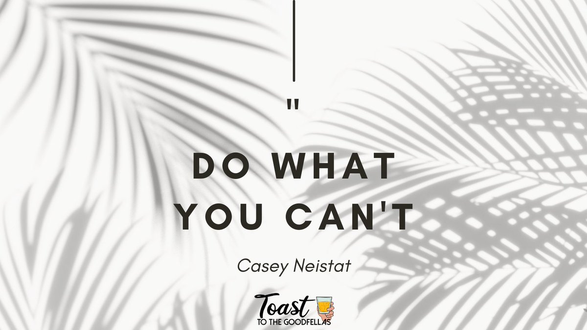 In the words of content creator, filmmaker, and innovator Casey Neistat, “Do what you can’t”⠀⠀⠀⠀⠀⠀⠀⠀
This saying speaks on human perseverance in a world of struggle. When one can continue to follow their dreams and goals amongst the naysayers, anything can be possible.