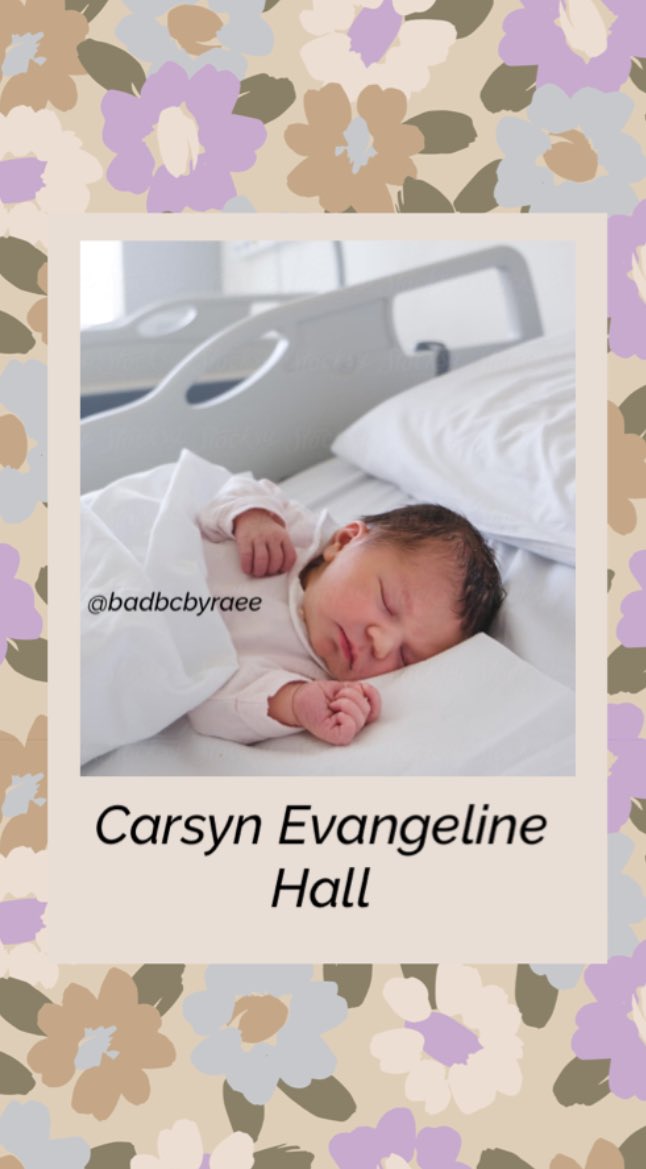 Best 8 lbs, 6 oz. I could ever gain. You are already so loved. Welcome to the world Carsyn Evangeline 😍🥰
💗
💗
💗
💗
<a href="/lxstluver/">— 𝗕𝗿𝘆𝗰𝗲 | Not@BryceHall</a>