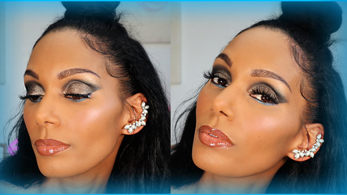 Soft black sparkly smokey eye tutorial. Now on my YouTube Channel. Enjoy xo

youtu.be/cSTjb75__cU

#smokeyeye #makeuptutorial